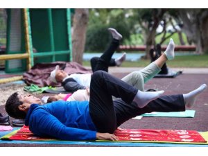 ANTALYALILAR GÜNE SPORLA BAŞLIYOR: SABAH SPORLARINA YOĞUN İLGİ