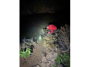 SU KANALINA DÜŞEN BUZAĞIYI İTFAİYE KURTARDI