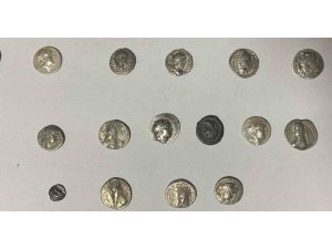 HATAY’DA 26 SİKKE KARGO İLE GÖNDERMEK ÜZEREYKEN ELE GEÇİRİLDİ