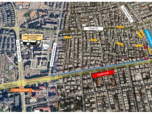 100.YIL BULVARINDA ASFALT ÇALIŞMASI