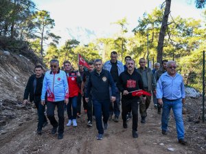 MUSTAFA ERTUĞRUL AKER VE SİLAH ARKADAŞLARI KEMER’DE ANILDI