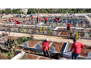 KAHRAMANMARAŞ’TA MEZARLIKLARDA DÜZENLEME