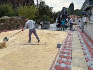 KEMER KUZDERE’DE İKİ SOKAK ARASINDAKİ ALTYAPI ÇALIŞMALARI TAMAMLANDI
