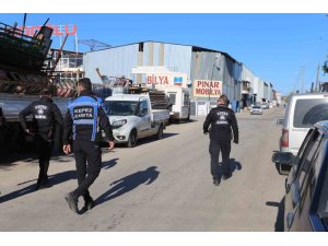 KEPEZ ZABITASI’NDAN HURDACILAR SİTESİ’NE DENETİM