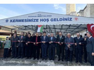 TARSUS’TA GAZZE’YE DESTEK AMAÇLI HAYIR ÇARŞISI KURULDU