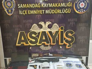 SAMANDAĞ’DA ASAYİŞ OPERASYONU; 1 TUTUKLAMA