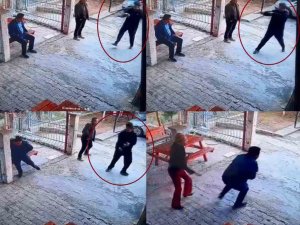 12 YAŞINDAKİ ÖĞRENCİ OKUL MÜDÜRÜNÜ VURDU: O ANLAR KAMERADA