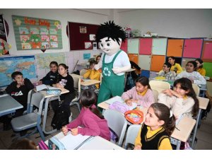 ÇEVRE DEDEKTİFİ MASKOT KEREM İŞ BAŞINDA