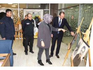 KAHRAMANMARAŞ’TA HALIDAN TUVALE UZANAN SERGİ YOLCULUĞU