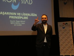 KONYSİAD'IN BU AYKİ KONUĞU DOÇ DR ÖZGÜR BOLAT OLDU
