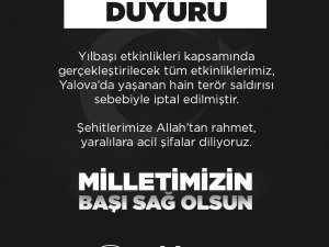 ANTALYA'DA YILBAŞI ETKİNLİKLERİ İPTAL EDİLDİ