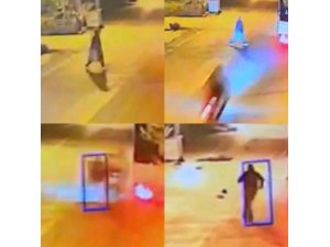 KAZA ANI KAMERADA: MOTOSİKLETLİNİN ÇARPTIĞI YAYA HAYATINI KAYBETTİ