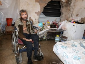 YAŞAM MÜCADELESİ VEREN ENGELLİ HASTANEYE KALDIRILDI