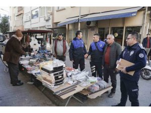 MERSİN’DE KALDIRIM İŞGALİNE İZİN VERİLMİYOR