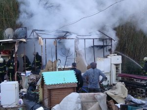 KONTEYNER EV KULLANILAMAZ HALE GELDİ