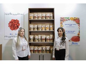 EKDAĞ’IN KURUTMA TESİSİNDE ÜRETİLEN ÜRÜNLER FUARDA TANITILDI