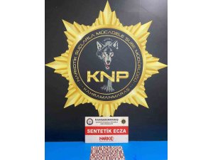 KAHRAMANMARAŞ’TA 184 ADET SENTETİK ECZA ELE GEÇİRİLDİ