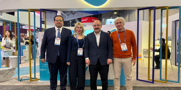 REKTÖR ÖZKAN, CES 2026 FUARI'NA KATILDI