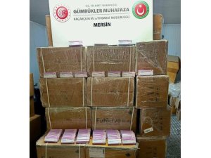 MERSİN LİMANI’NDA 280 BİN SENTETİK HAP ELE GEÇİRİLDİ