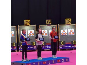 MANAVGATLI ADA ŞAHİN, OKÇULUKTA DÜNYA 3.’SÜ OLDU