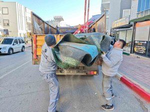 KEPEZ’DE CADDE VE KALDIRIM İŞGALLERİNE SIKI TAKİP