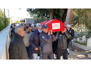 VEFAT EDEN POLİS MEMURU TÖRENLE SON YOLCULUĞUNA UĞURLANDI