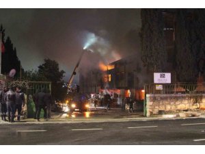 ADANA’DA FABRİKA YANGINI