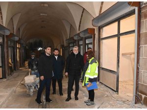 BAŞKAN GÖRGEL: "TARİHİ KAPALI ÇARŞI’MIZIN RESTORASYONU TAMAMLANIYOR"