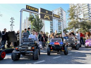 MERSİN’DEKİ TRAFİK PARKI ÇOCUKLARIN AKININA UĞRADI