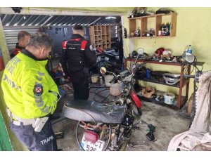 DÖRTYOL’DA MOTOSİKLET TAMİRCİLERİ DENETLENDİ