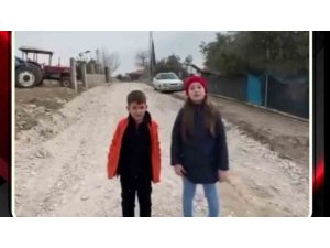 ‘OKULA GİDİP GELEMİYORUM, SOKAKTA KARDEŞLERİMLE OYNAYAMIYORUM’ DİYEREK BELEDİYE BAŞKANINA SESLENEN ÇOCUKLARIN İSTEKLERİ YERİNE GETİRİLDİ