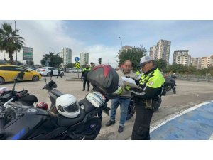 POLİS BİR GÜNDE 228 MOTOSİKLET SÜRÜCÜSÜNE 1,2 MİLYON LİRAYI AŞAN CEZA KESTİ