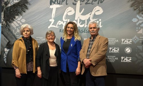 NURİ SEZEN'İN 'TEKE ZEYBEKLERİ' SERGİSİ KEPEZ'DE AÇILDI