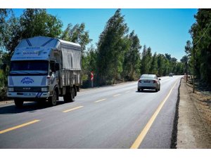 MERSİN’DE ÜRETİCİLERİN KULLANDIĞI YOL YENİLENDİ