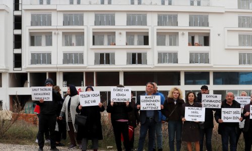 TESLİMATIN GECİKMESİ DAİRE SAHİPLERİNİ MAĞDUR ETTİ