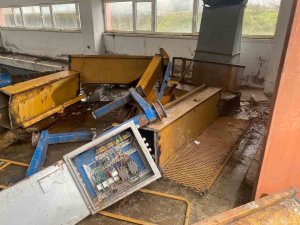 FAAL OLMAYAN SU TEMİN PROJESİ TESİSİNE GİRİP 6 MİLYON LİRALIK MALZEME ÇALDILAR