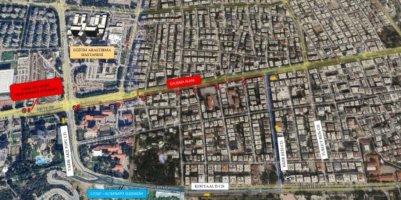 100. YIL CADDESİ PAZAR GÜNÜ KISMEN TRAFİĞE KAPATILACAK