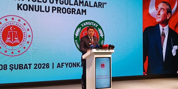 BAKAN TUNÇ: "HUKUK SADECE KESİN HÜKÜM VERMEKLE YETİNMEZ"