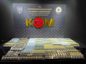 KAHRAMANMARAŞ’TA NARKOTİK VE KAÇAKÇILIK OPERASYONU: 1 TUTUKLAMA