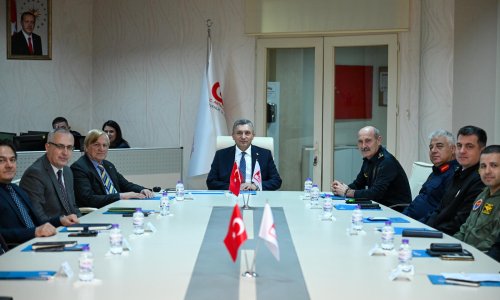 112 ACİL ÇAĞRI HİZMETLERİ İL KOORDİNASYON KOMİSYONU TOPLANTISI GERÇEKLEŞTİRİLDİ