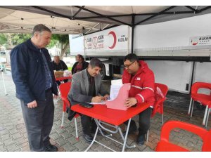 MERSİN’DE DİN GÖREVLİLERİNDEN RAMAZAN ÖNCESİ KAN BAĞIŞI