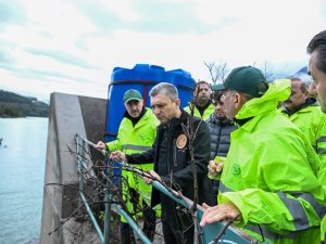 VALİ ŞAHİN ALANYA’DA TAŞKIN BÖLGELERİNDE İNCELEMELERDE BULUNDU