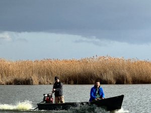 EBER GÖLÜ'NDE SU SEVİYESİ YÜKSELDİ