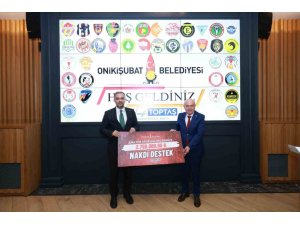 ONİKİŞUBAT BELEDİYESİ’NDEN AMATÖR SPORA DESTEK