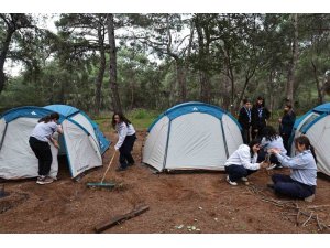 ANTALYA BÜYÜKŞEHİR BELEDİYESİ İZCİLERİ KAYNAŞMA KAMPINDA BULUŞTU