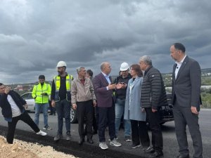 ÇEŞMELİ- KIZKALESİ OTOYOLUNDA ÇALIŞMALAR YERİNDE İNCELENDİ