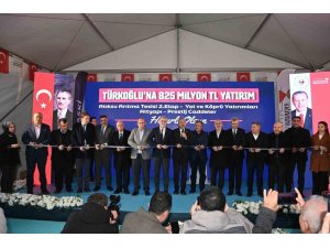 BÜYÜKŞEHİR’İN TÜRKOĞLU’NDAKİ 825 MİLYONLUK DEV YATIRIMLARININ AÇILIŞI GERÇEKLEŞTİRİLDİ