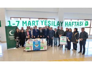 YÜREĞİR KAYMAKAMLIĞINDA YEŞİLAY HAFTASI STANDI AÇILDI