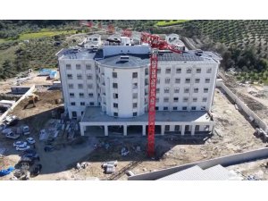 ANTAKYA ÖĞRETMENEVİ VE AKŞAM SANAT OKULU İNŞAATINDA SONA GELİNDİ