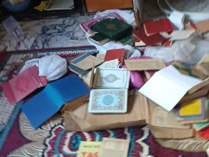 KUR’AN KURSUNU YERLE BİR EDİP KUR’AN-I KERİM’LERE ZARAR VERDİLER